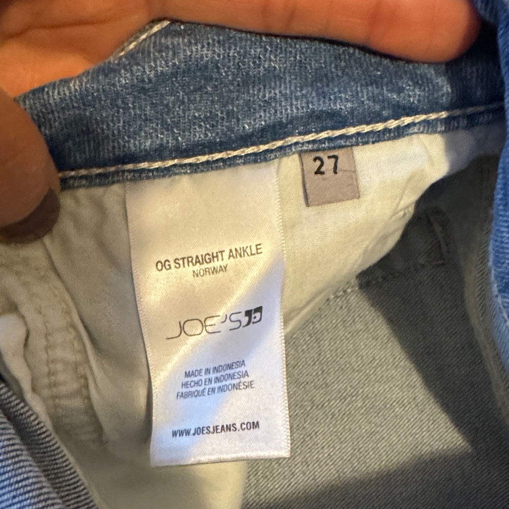 Joes OG straight ankle Distressed Women's Jeans - Picture 4 of 6